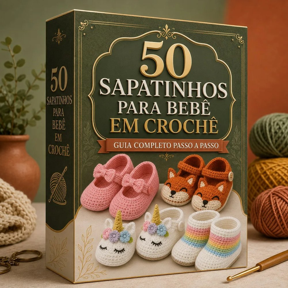 Baby Booties crochet pattern pack